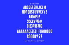 Cleumo Berlou High Stem Sans Serif Display Font Product Image 6