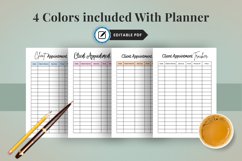 Editable Client Appointment Tracker | Business Appointment Product Image 3