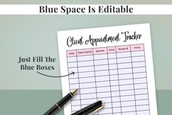 Editable Client Appointment Tracker | Business Appointment Product Image 6