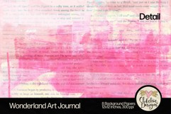 Wonderland Background Papers - Art JournalTextures Product Image 4