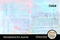 Wonderland Background Papers - Art JournalTextures Product Image 5