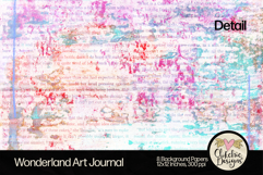 Wonderland Background Papers - Art JournalTextures Product Image 7