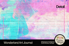 Wonderland Background Papers - Art JournalTextures Product Image 8