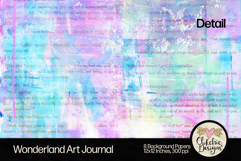 Wonderland Background Papers - Art JournalTextures Product Image 10