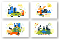 10 Climate Neutral City Illustration Product Image 2