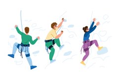 climber adventure vector Product Image 1