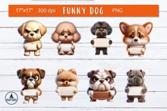 Funny dog sublimation | Dog bundle designs Product Image 2