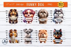 Funny dog sublimation | 3d dog png | Dog bundle Product Image 3