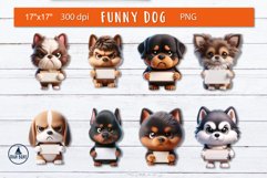 Funny dog sublimation | Dog bundle designs Product Image 5