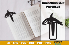 Clip Bookmark Sea Animals Papercut Product Image 1