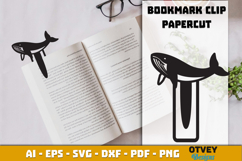 Clip Bookmark Sea Animals Papercut Product Image 1