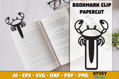 Clip Bookmark Sea Animals Papercut Product Image 1