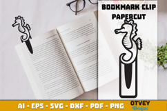Clip Bookmark Sea Animals Papercut Product Image 1