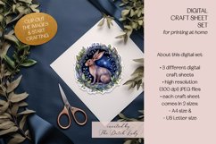 Night Animals Craft Sheets - 3 Printable JPEG Files Product Image 5