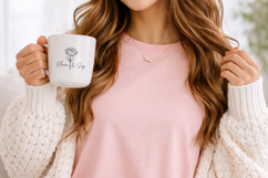 Minimal Botanical Flower SVG Bundle, Thin Line Floral PNG Product Image 5