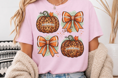 Retro Fall Baseball Sublimation PNG Product Image 3