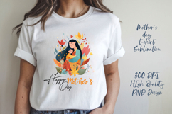 Mother&#039;s day t-shirt sublimation design Product Image 1