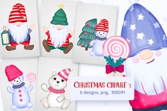 Christmas Gnome bundle| Snowman Gnome sublimation Polar bear Product Image 1
