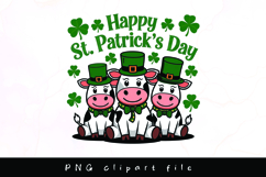 Happy St. Patrick&#039;s Day clipart png design Product Image 1