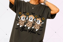 Boo Haw Ghosts PNG, Checkered Halloween PNG Product Image 4