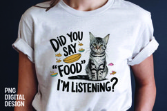 CAT SARCASTIC QUOTE SUBLIMATION T-SHIRT DESIGN Product Image 1
