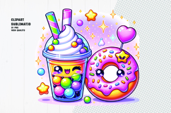 Kawaii Donut &amp; Boba Drink Product Image 1