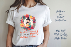 Mother&#039;s day t-shirt sublimation design Product Image 1