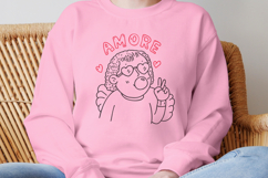 Valentine Doodle Clipart Bundle | Hand-Drawn Love Icons SVG Product Image 7