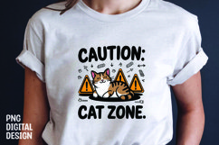 CAT SARCASTIC QUOTE SUBLIMATION T-SHIRT DESIGN Product Image 1