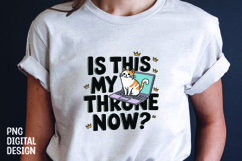 CAT SARCASTIC QUOTE SUBLIMATION T-SHIRT DESIGN Product Image 1