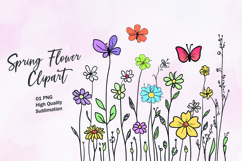 Spring flower clipart Product Image 1