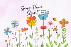 Spring flower clipart Product Image 1