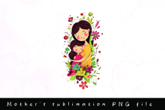 Happy mother&#039;s day clipart sublimation design Product Image 1