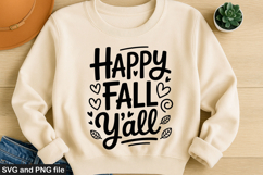 Fall quote svg, autumn svg tshirt design Product Image 1
