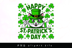 Happy St. Patrick&#039;s Day clipart png design Product Image 1