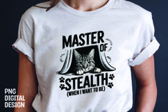 CAT SARCASTIC QUOTE SUBLIMATION T-SHIRT DESIGN Product Image 1