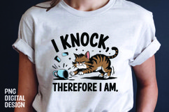 CAT SARCASTIC QUOTE SUBLIMATION T-SHIRT DESIGN Product Image 1