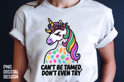 UNICORN SARCASTIC QUOTE SUBLIMATION T-SHIRT DESIGN Product Image 1