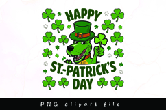 Happy St. Patrick&#039;s Day clipart png design Product Image 1
