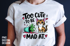 CAT SARCASTIC QUOTE SUBLIMATION T-SHIRT DESIGN Product Image 1