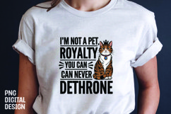 CAT SARCASTIC QUOTE SUBLIMATION T-SHIRT DESIGN Product Image 1