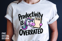 UNICORN SARCASTIC QUOTE SUBLIMATION T-SHIRT DESIGN Product Image 1