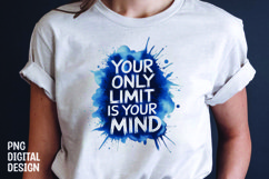 Inspirational quote colorful splash t-shirt sublimation Product Image 1