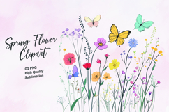 Spring flower clipart Product Image 1