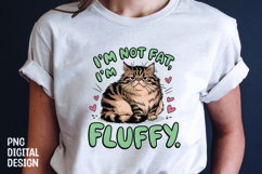 CAT SARCASTIC QUOTE SUBLIMATION T-SHIRT DESIGN Product Image 1