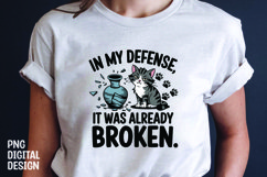 CAT SARCASTIC QUOTE SUBLIMATION T-SHIRT DESIGN Product Image 1