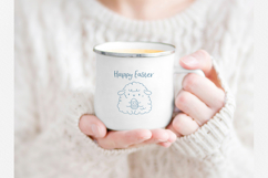 Naive Easter Doodle Clipart Bundle SVG PNG Bundle Product Image 6