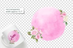 Sublimation background bundle. Flower backgrounds with roses Product Image 2