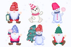 Christmas Gnome bundle| Snowman Gnome sublimation Polar bear Product Image 2