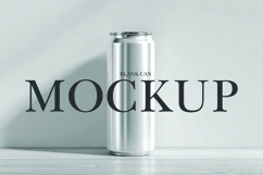 Blank soda can mockup Product Image 1